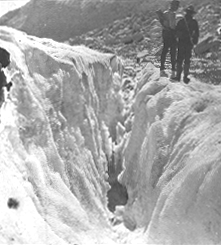 The remains of the Mt. Whitney glacier