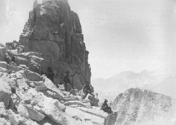 On the north side of Mt. Whitney